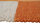 Teppich Reine Natur Alpina Design 90x160 cm 100% Wolle Carpet Handgewebt orange