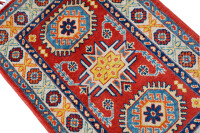 Teppich Orient Kazak Brücke 60x90 cm 100% Wolle...