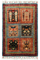 Teppich Orient Ziegler Felder Bakhtiar 60x90 cm 100%...