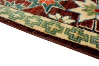 Teppich Orient Ziegler Brücke 60x90 cm 100% Wolle Handgeknüpft Carpet choco rot