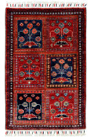 Teppich Orient Ziegler Felder Bakhtiar 60x90 cm 100%...